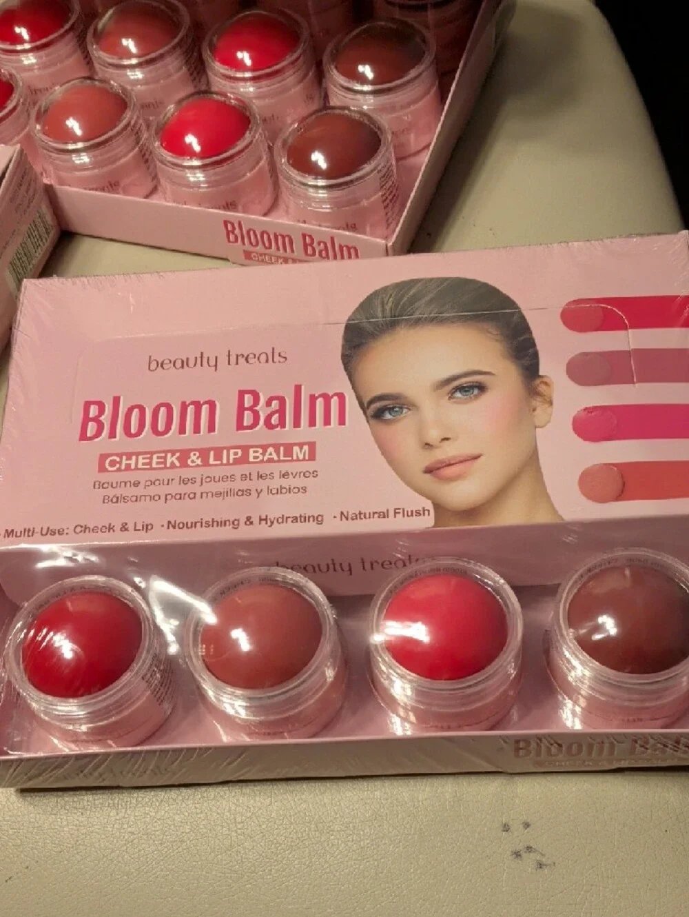 Bloom Balm Cheek & Lip Tint Set - Pink, Mauve & Berry Shades